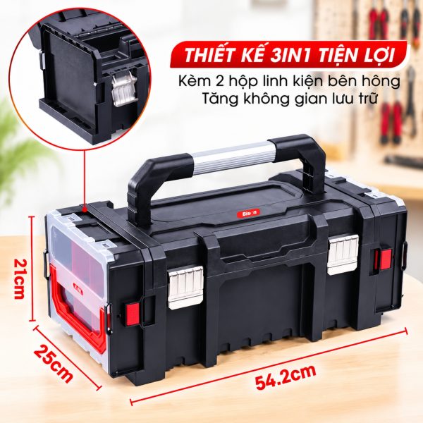 Hộp Đựng Đồ Nghề 3 in 1 Bison BS511001
