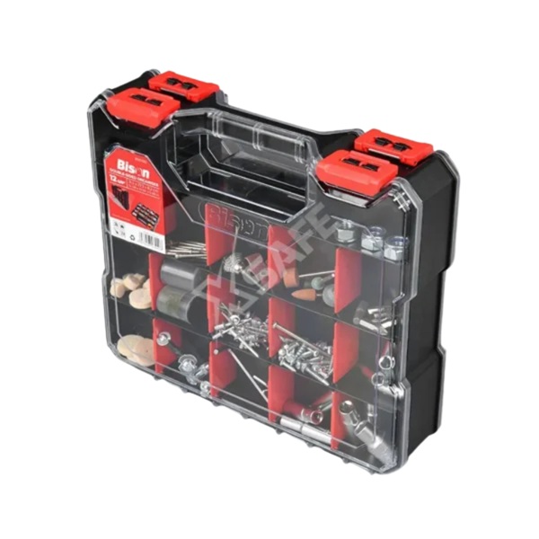 Hộp Đựng Đồ Nghề 2 Mặt 34 Ngăn Bison BS011012