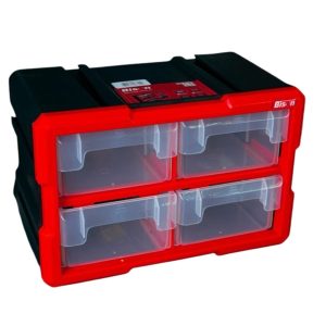 Tủ Đựng Đồ Nghề Nhựa 4 Ngăn Kết Nối Bison BS386881C