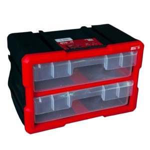 Tủ Đựng Dụng Cụ Nhựa Kết Nối 2 Ngăn Bison BS386881B
