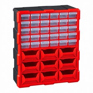 Tủ Đựng Linh Kiện 39 Ngăn Đa Năng Bison BS386202B