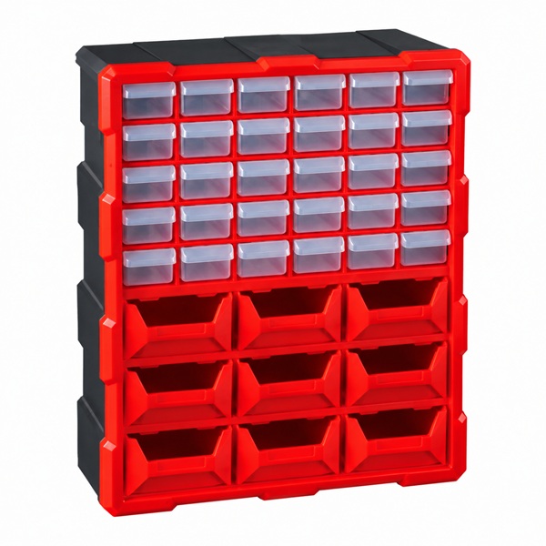 Tủ Đựng Linh Kiện 39 Ngăn Đa Năng Bison BS386202B