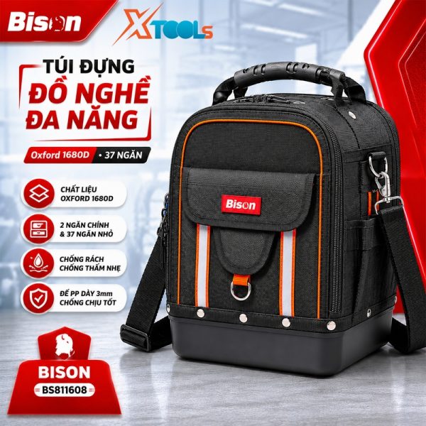 Túi Đồ Nghề Bison Pro BS811608